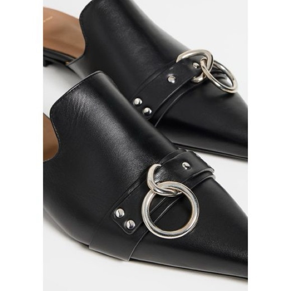 R13 pointed toe slide. Size 6 IT 36. Condition is new with box. - Picture 8 of 16